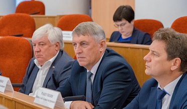 Заседание Законодательного Собрания Оренбургской области 